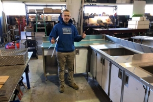 Stainless Steel Commercial Sink (2)